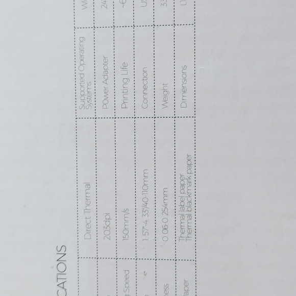 MUNBYN Pink Thermal Shipping Label Printer - Picture 5 of 5
